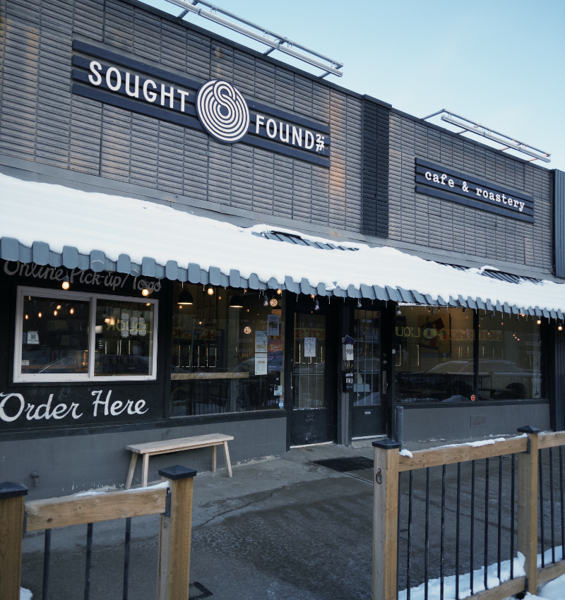 Sought x Found Coffee Roasters Facade Photo