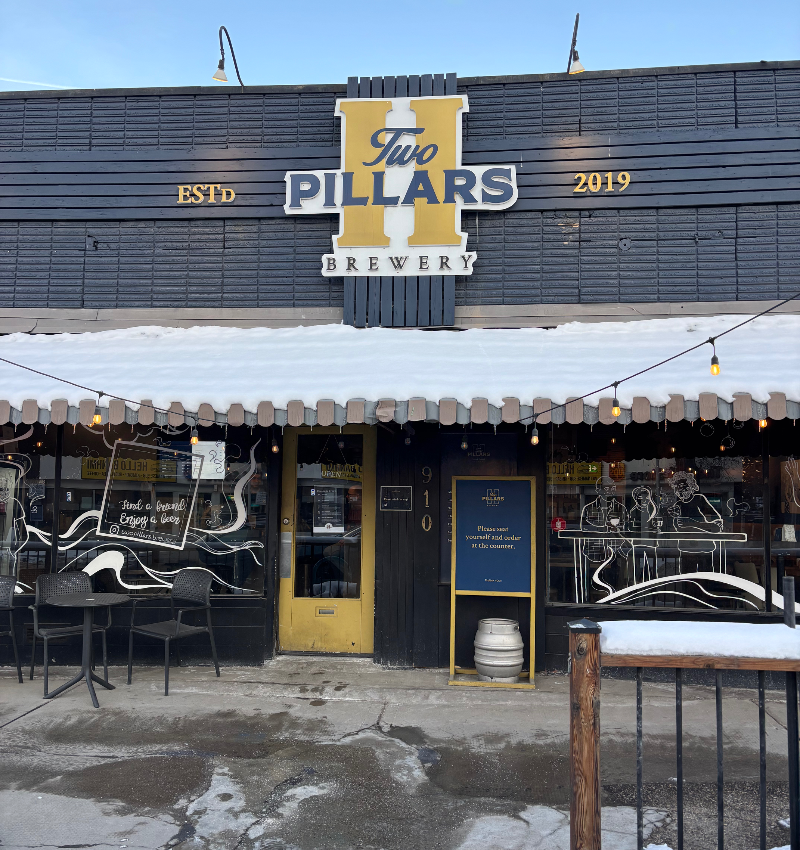 Two Pillars Brewery Facade Photo