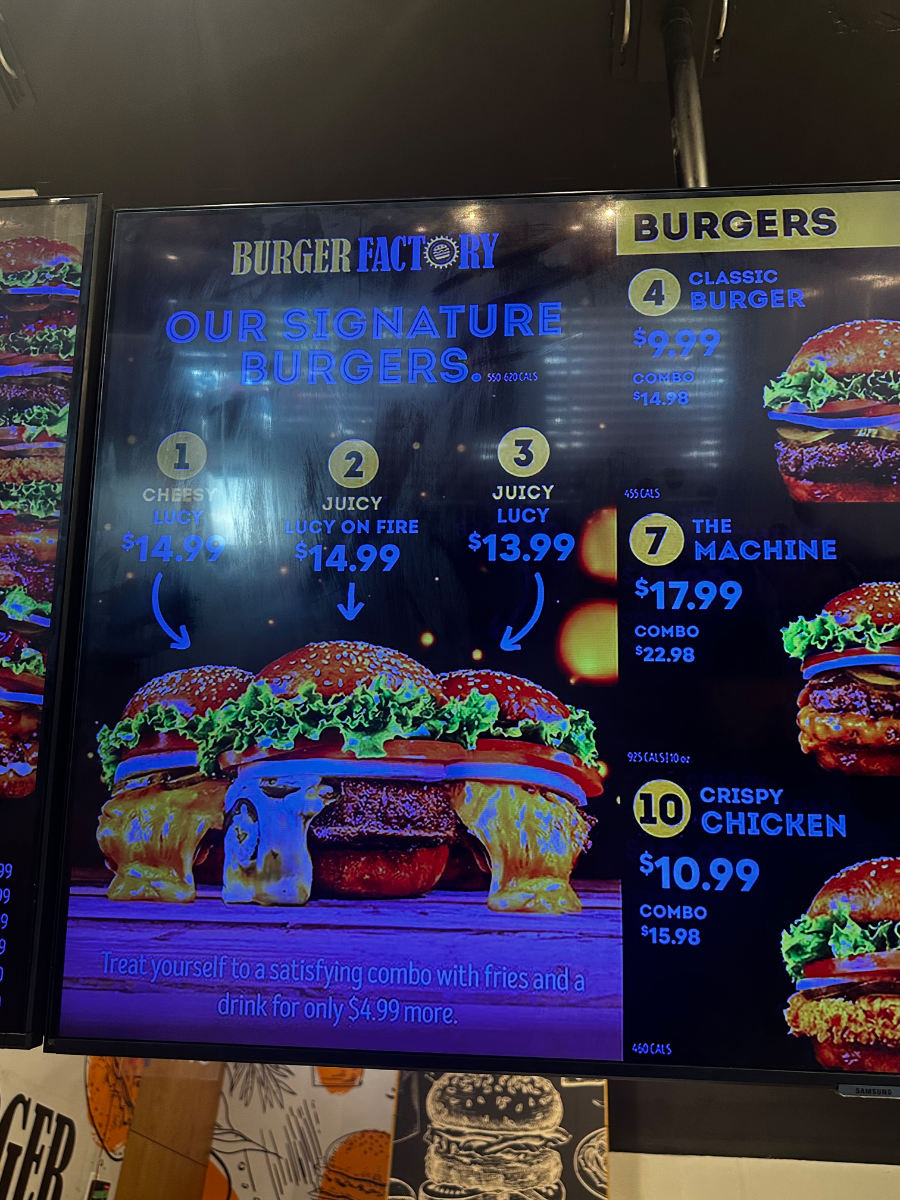 Burger Factory 菜單相片 1