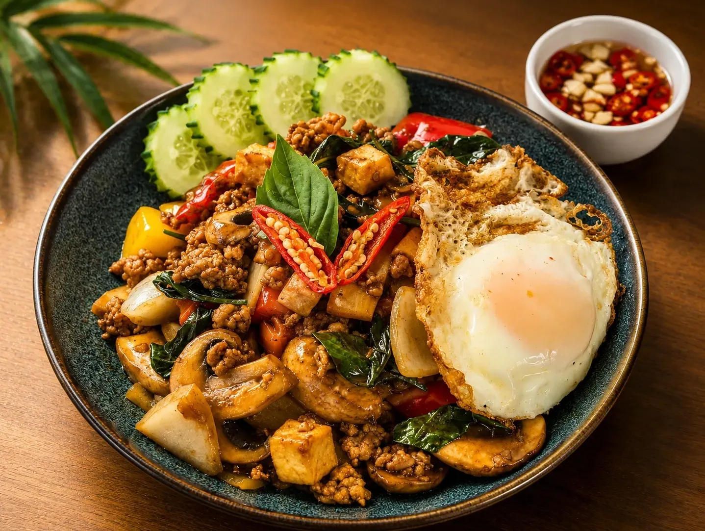 THAI BASIL STIR FRY (PAD KA POW)
