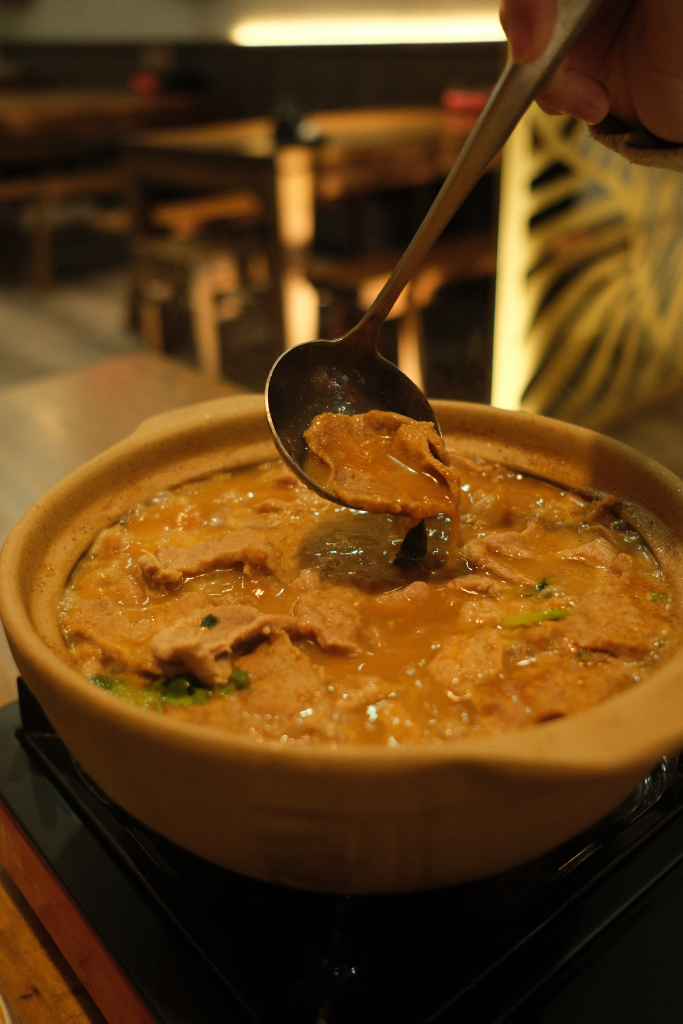 沙茶牛肉煲
