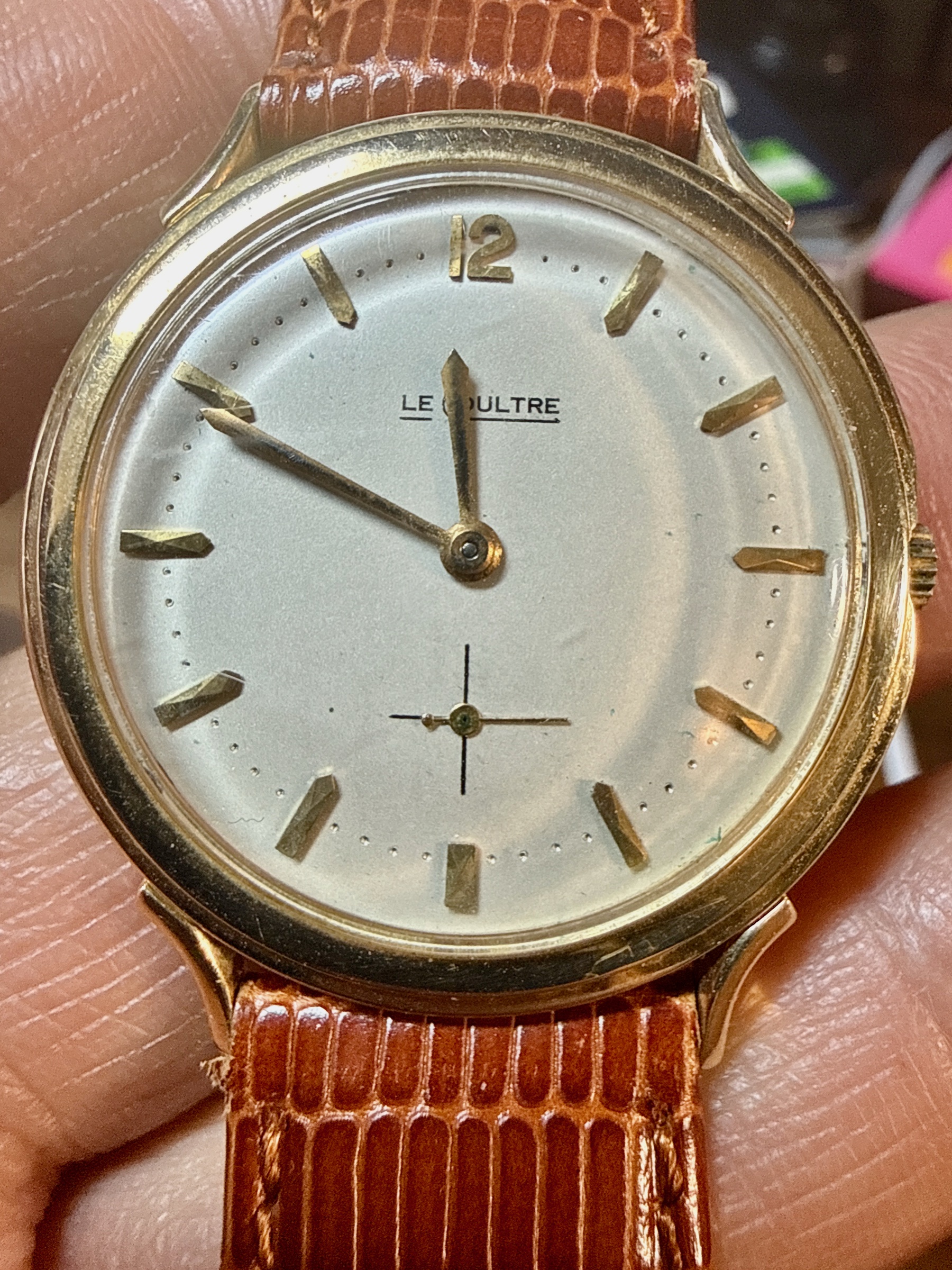 LeCoultre Vintage 14K Gold Automatic