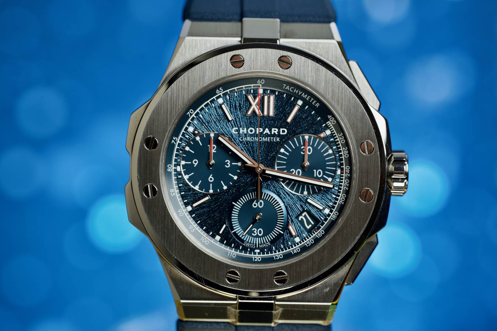 Chopard Alpine Eagle XL Chrono Blue Dial Steel