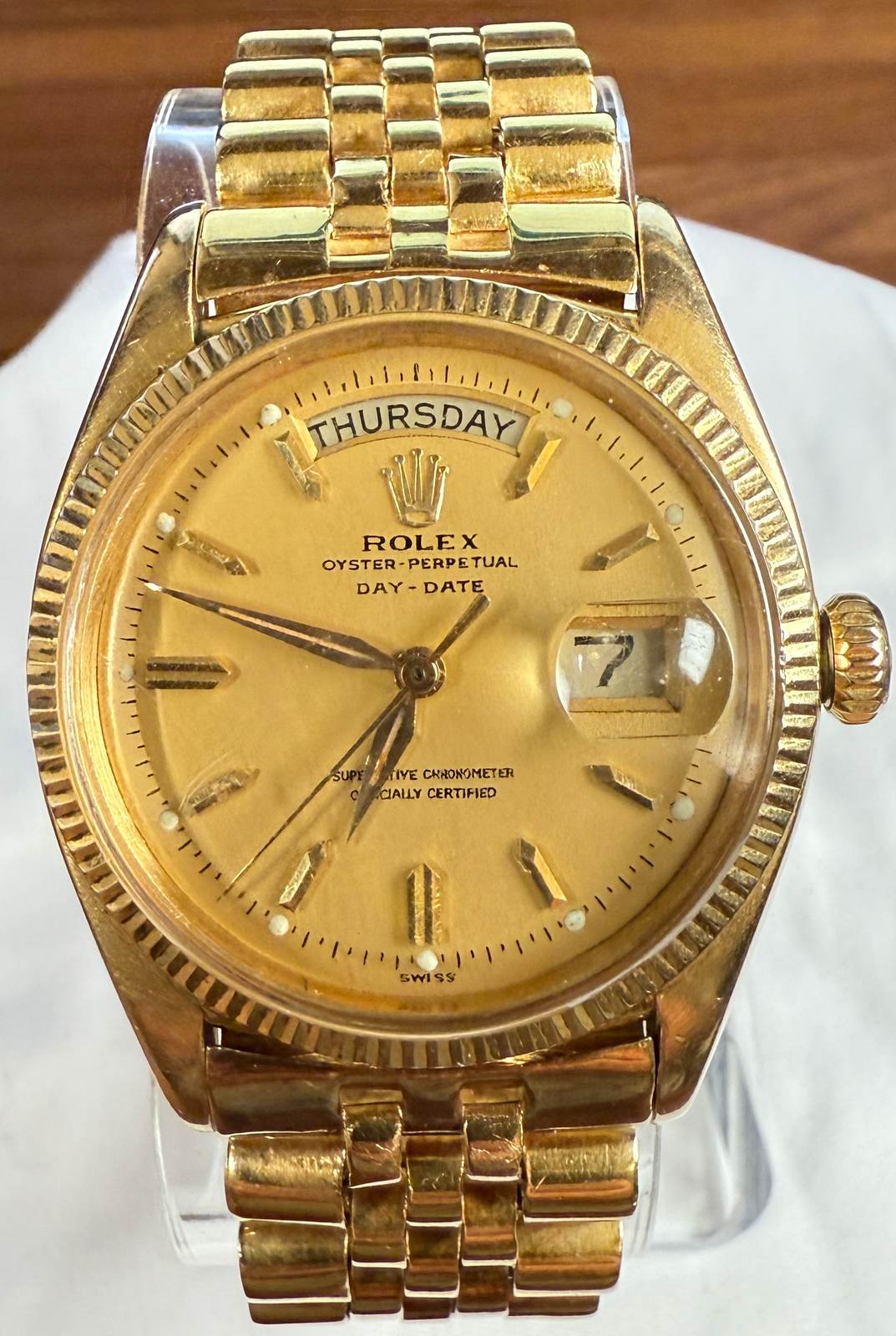 Rolex Oyster Perpetual on President Bracelet (Vintage)