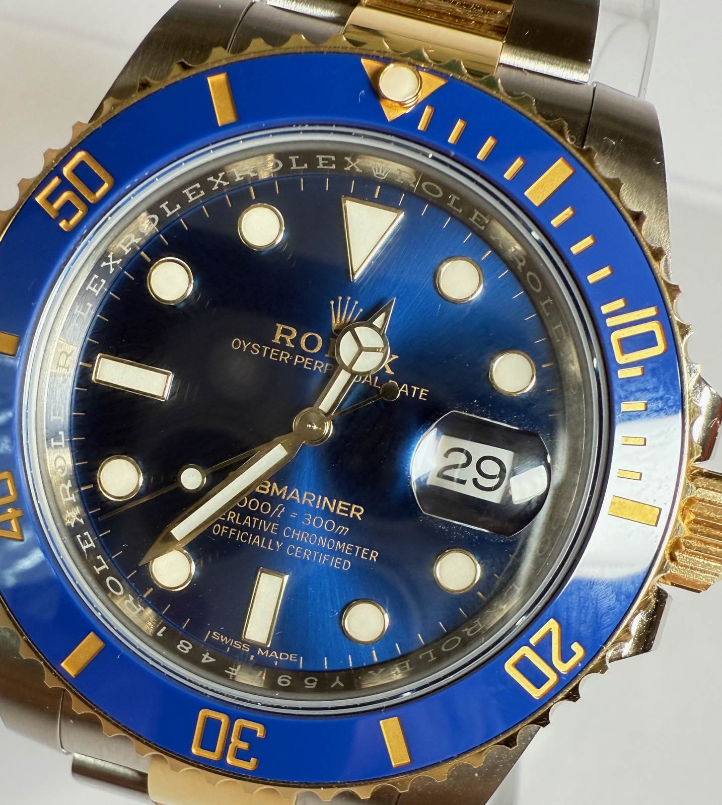 Rolex Submariner Date "Bluesy"