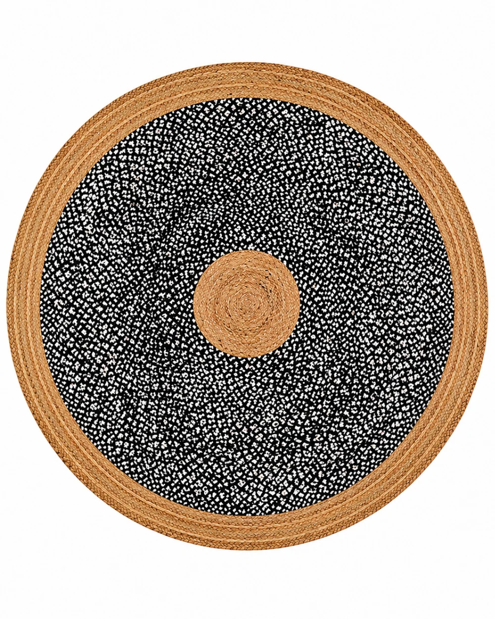Black Pearl Round Rug