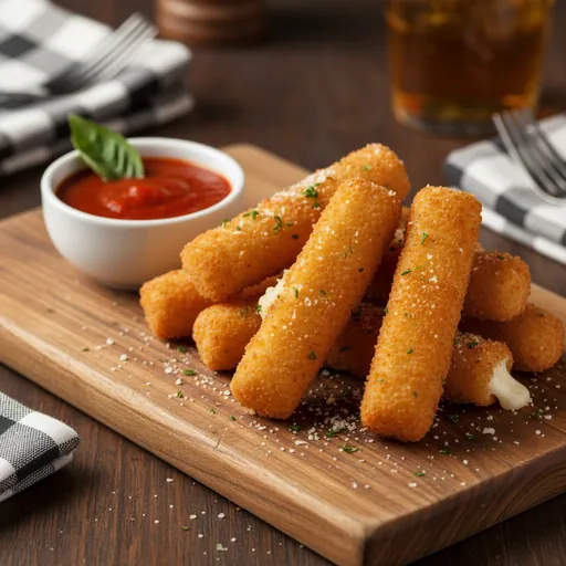10 Pcs Mozzarella Sticks