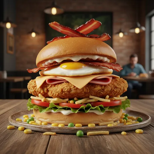 (X Galinha) Chicken Sandwich