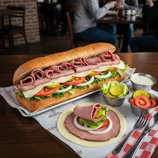 Roast Beef and Provolone Sub