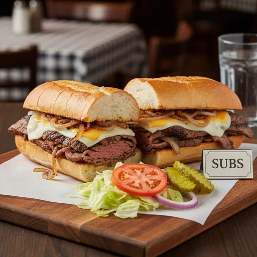 Steak, Cheese and Onion Sub