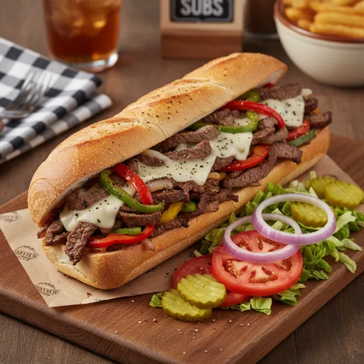 Steak, Cheese and Pepper Sub