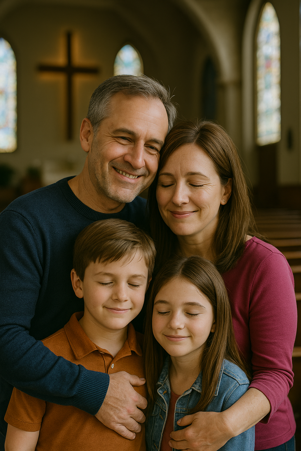 Portrait of John & Maria Smith