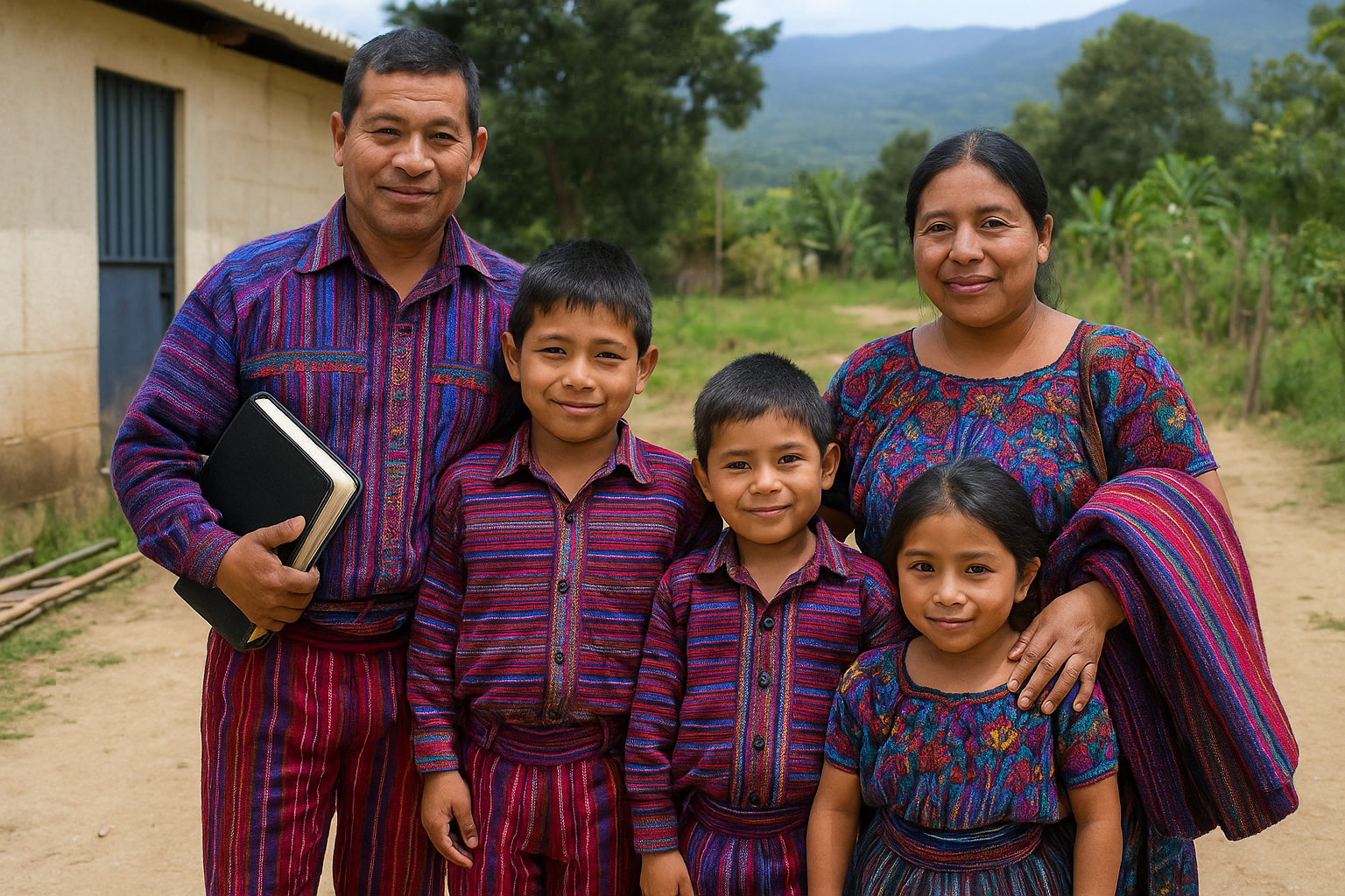 Portrait of The Rodriguez Family