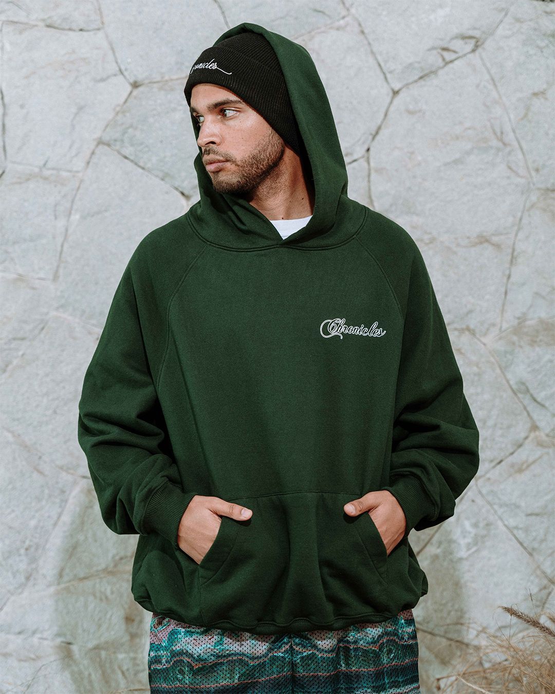 Hoodie - Green - Imagen 3