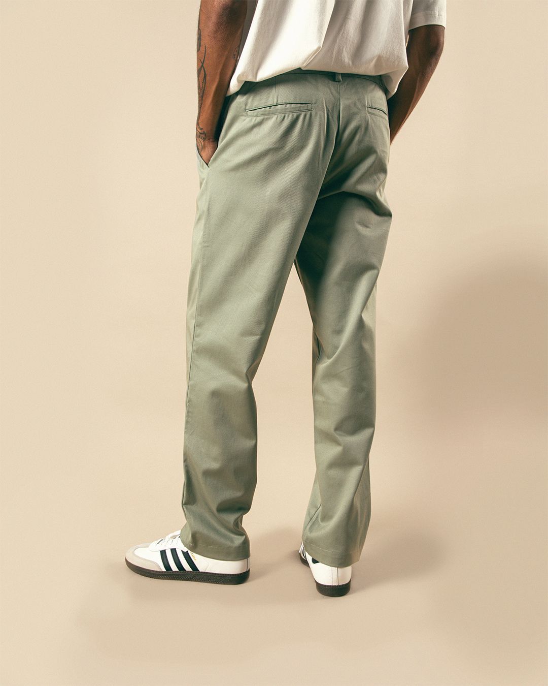 PANTALON DRILL - SACRAMENTO GREEN - Imagen 2