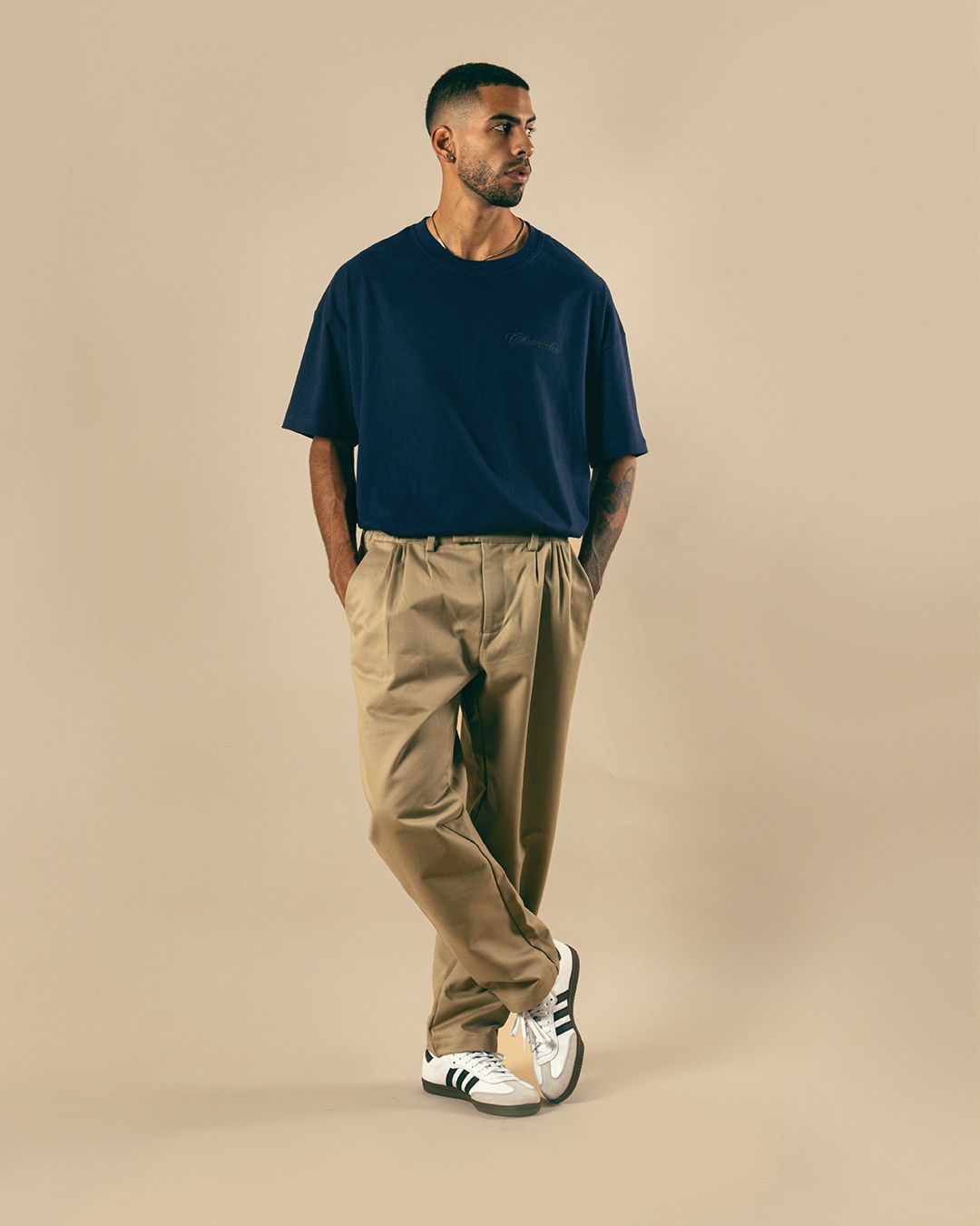 TSHIRT BASIC - Navy Blue - Imagen 4