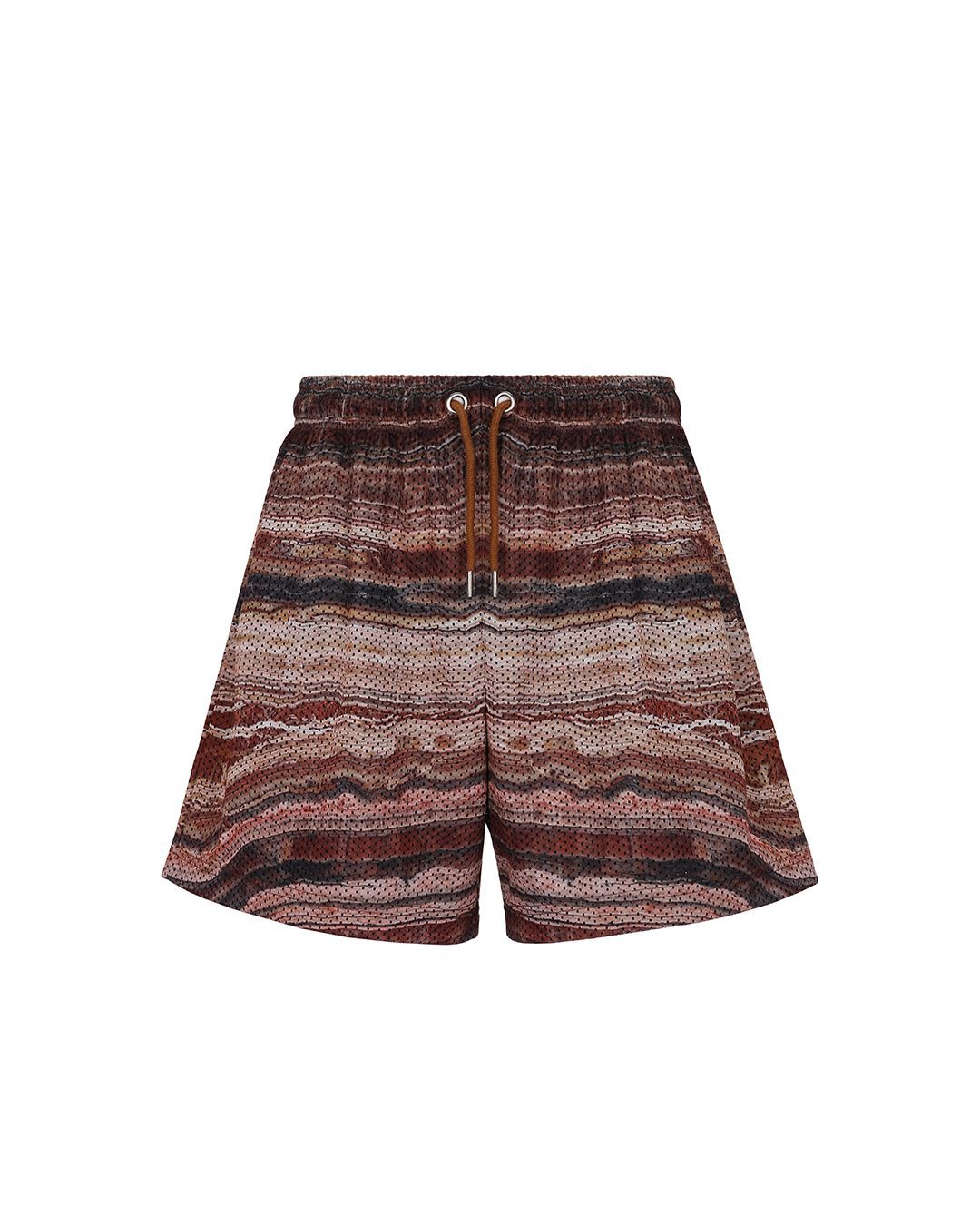 Short Brown Estampado - BROWN - Imagen 1
