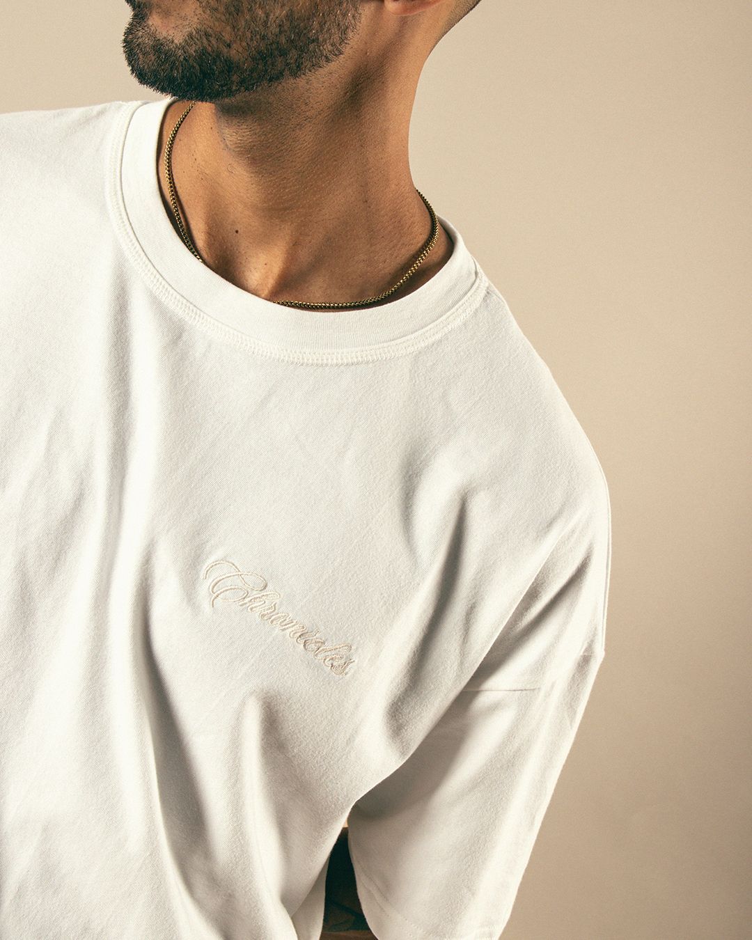 TSHIRT BASIC - MARFIL - Imagen 2