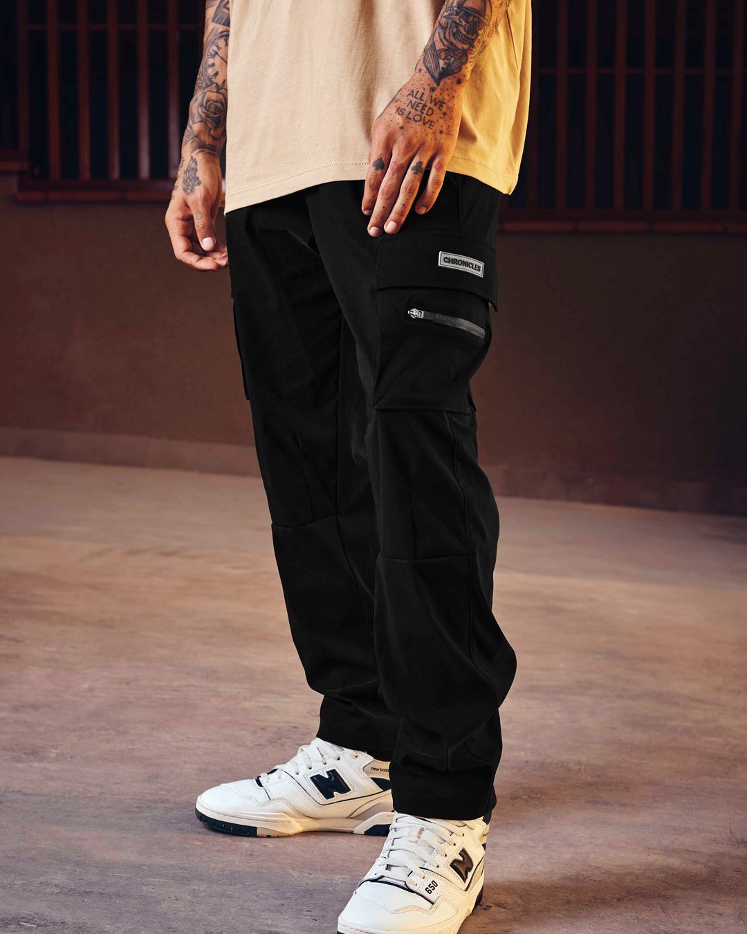 PANT CARGO - BLACK - Imagen 3