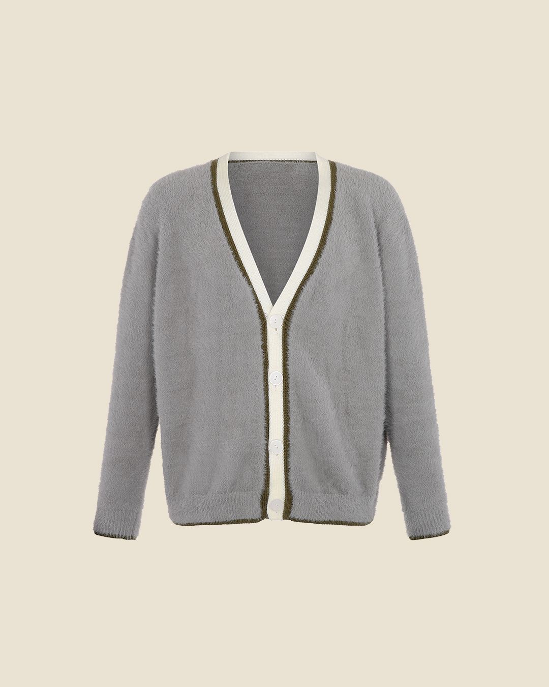 CARDIGAN - GREY - Imagen 1