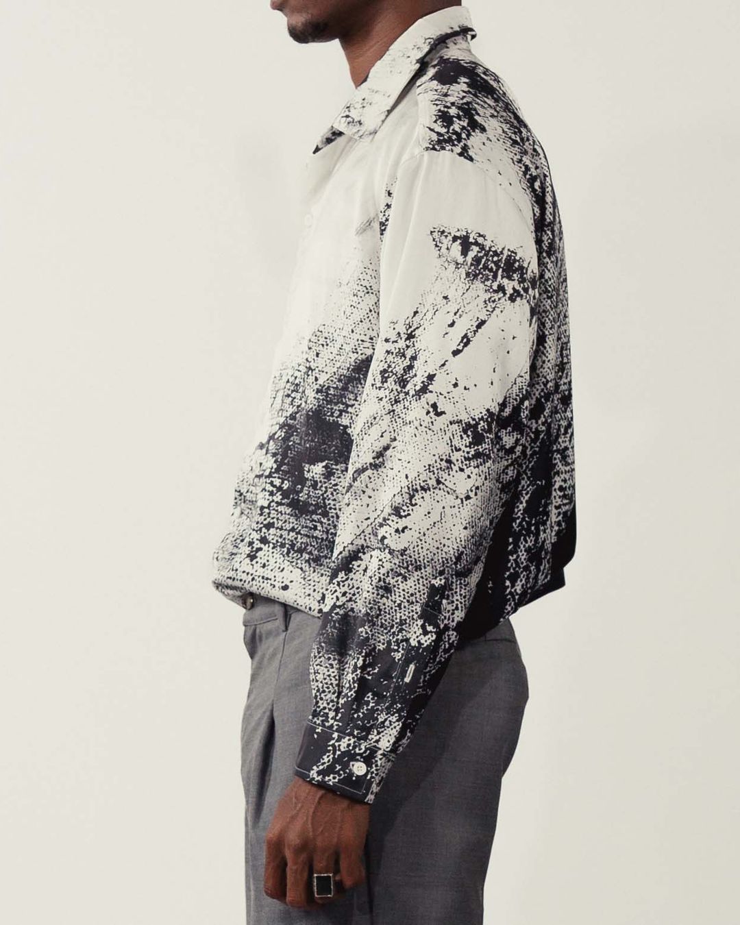 Brush Shirt - WHITE - Imagen 3