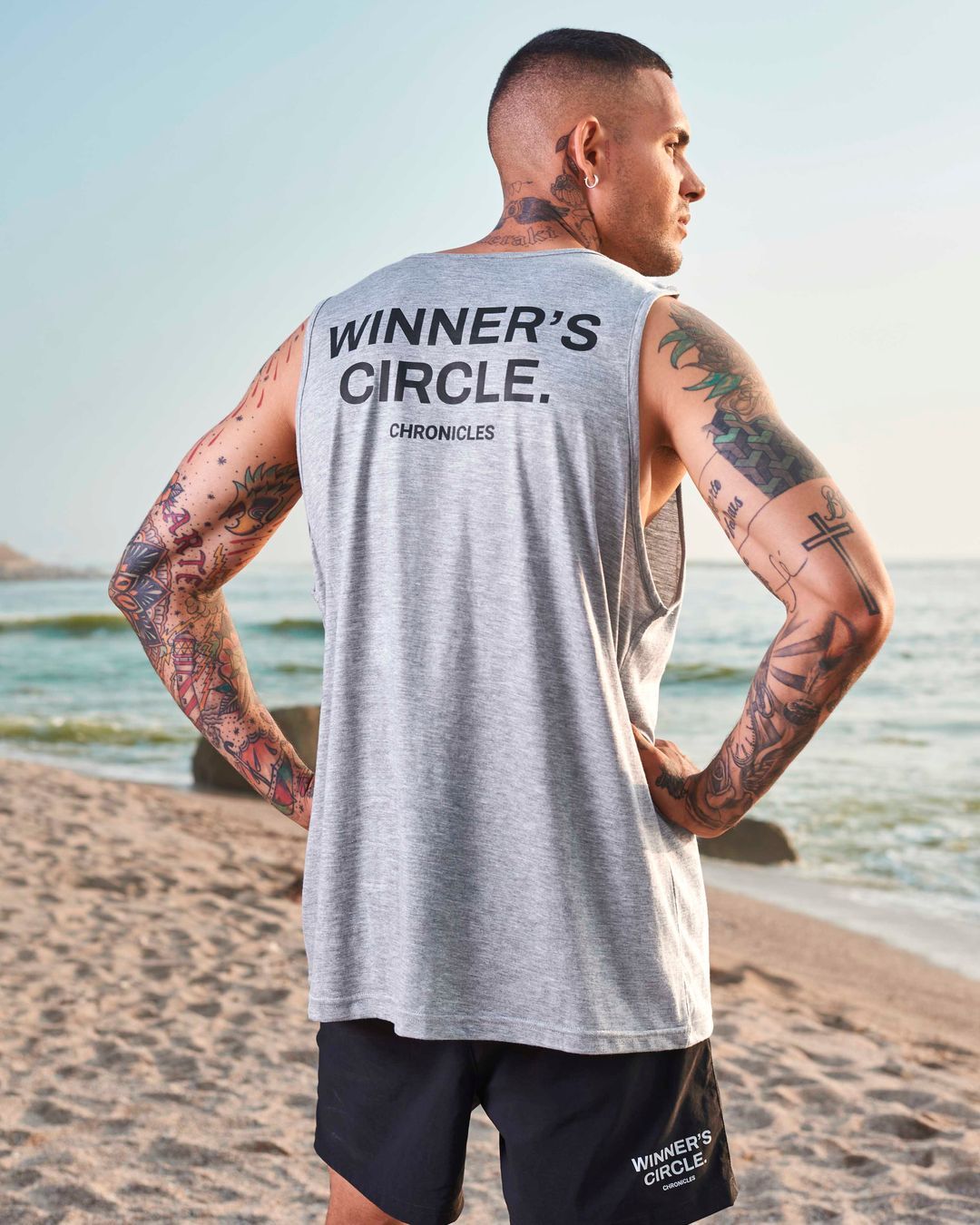 WINNER'S CIRCLE VEST - SMOKE GREY - Imagen 3