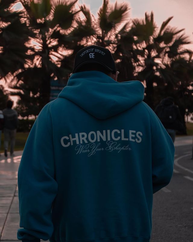 FIRST DROP HOODIE - SMURFY BLUE - Imagen 3