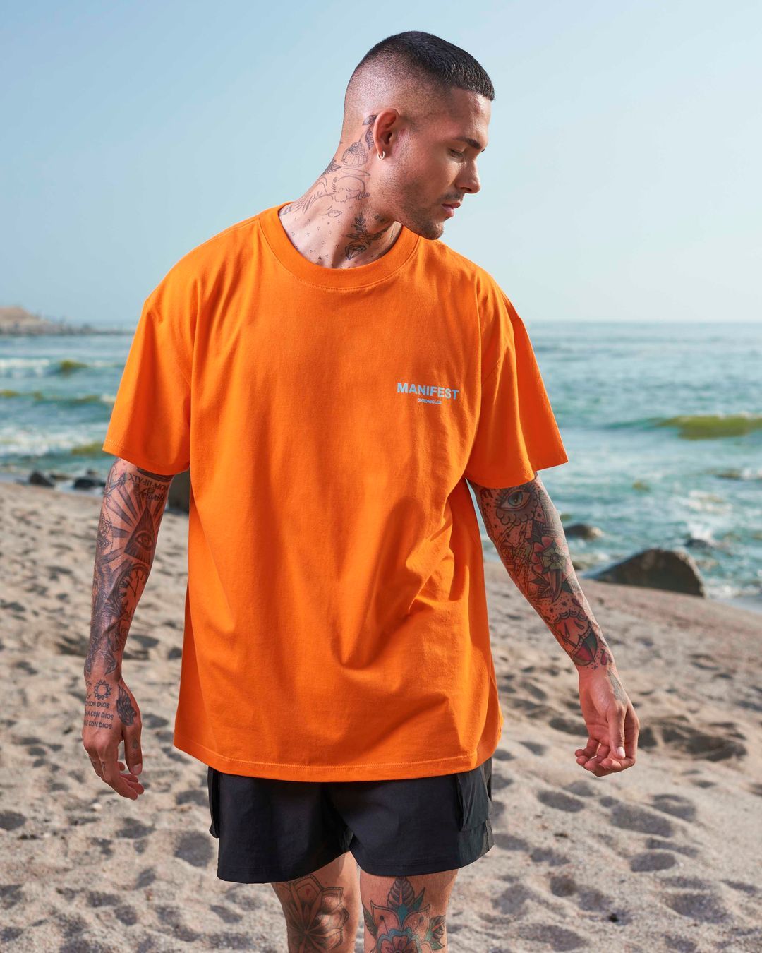 T-SHIRT - Vivid Orange - Imagen 3