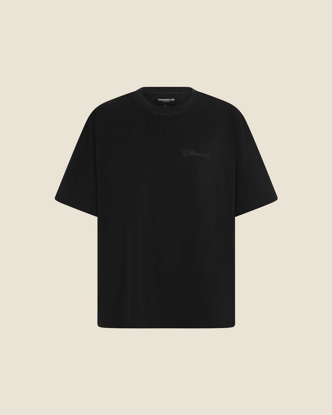 TSHIRT BASIC - BLACK - Imagen 1
