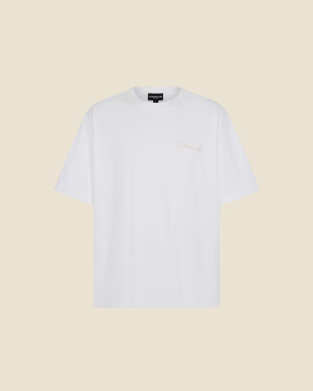 TSHIRT BASIC - MARFIL - Imagen 1