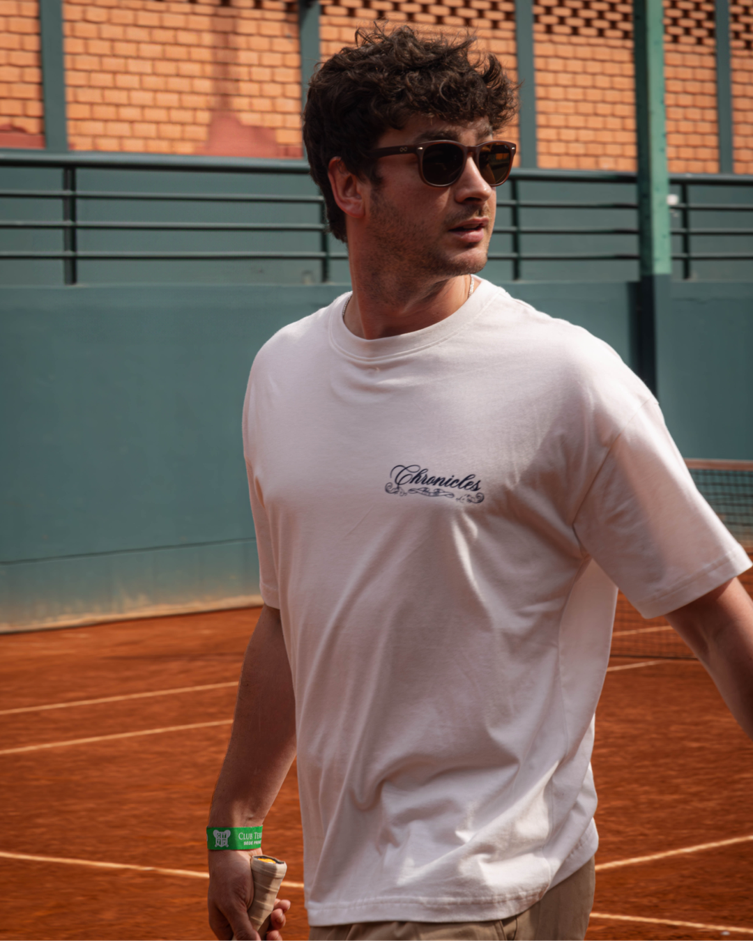 Emblem T-shirt - Pearl - Imagen 1