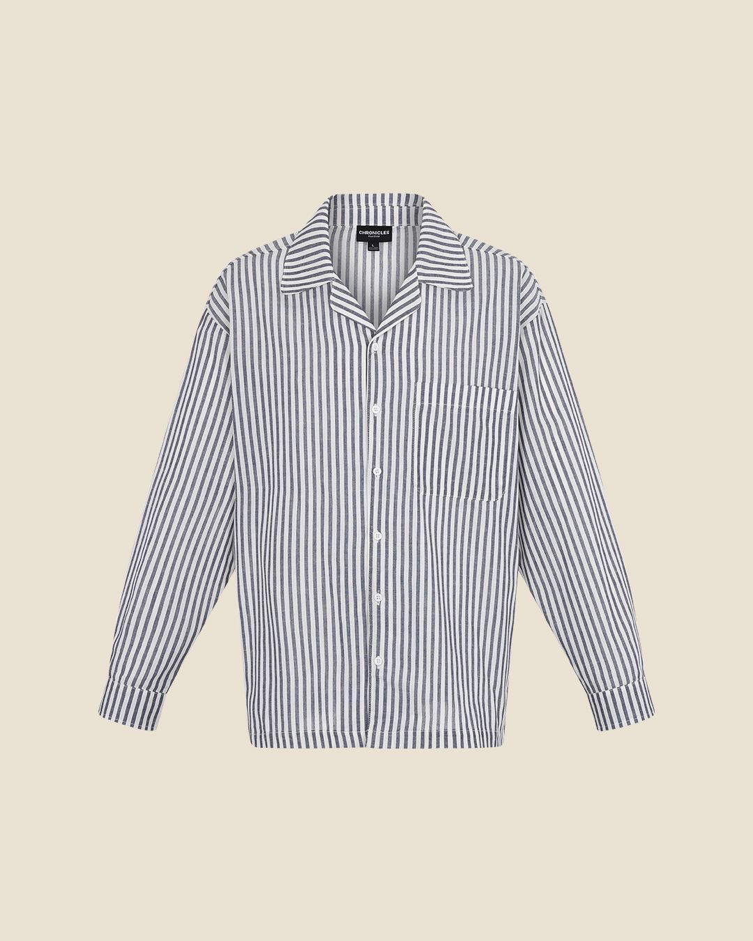 CAMISA RALLAS - Navy Blue - Imagen 1