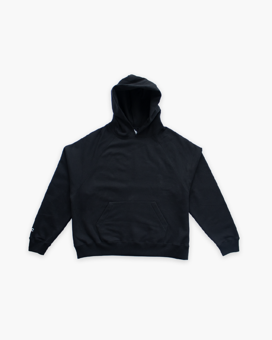 FIRST DROP HOODIE - BLACK - Imagen 2