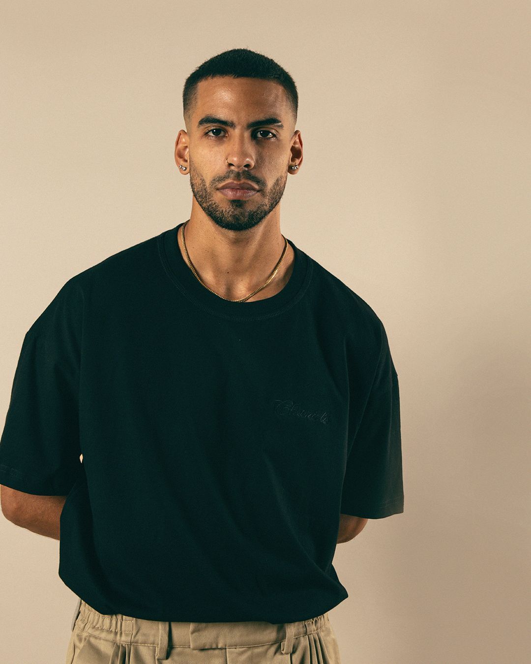 TSHIRT BASIC - BLACK - Imagen 2