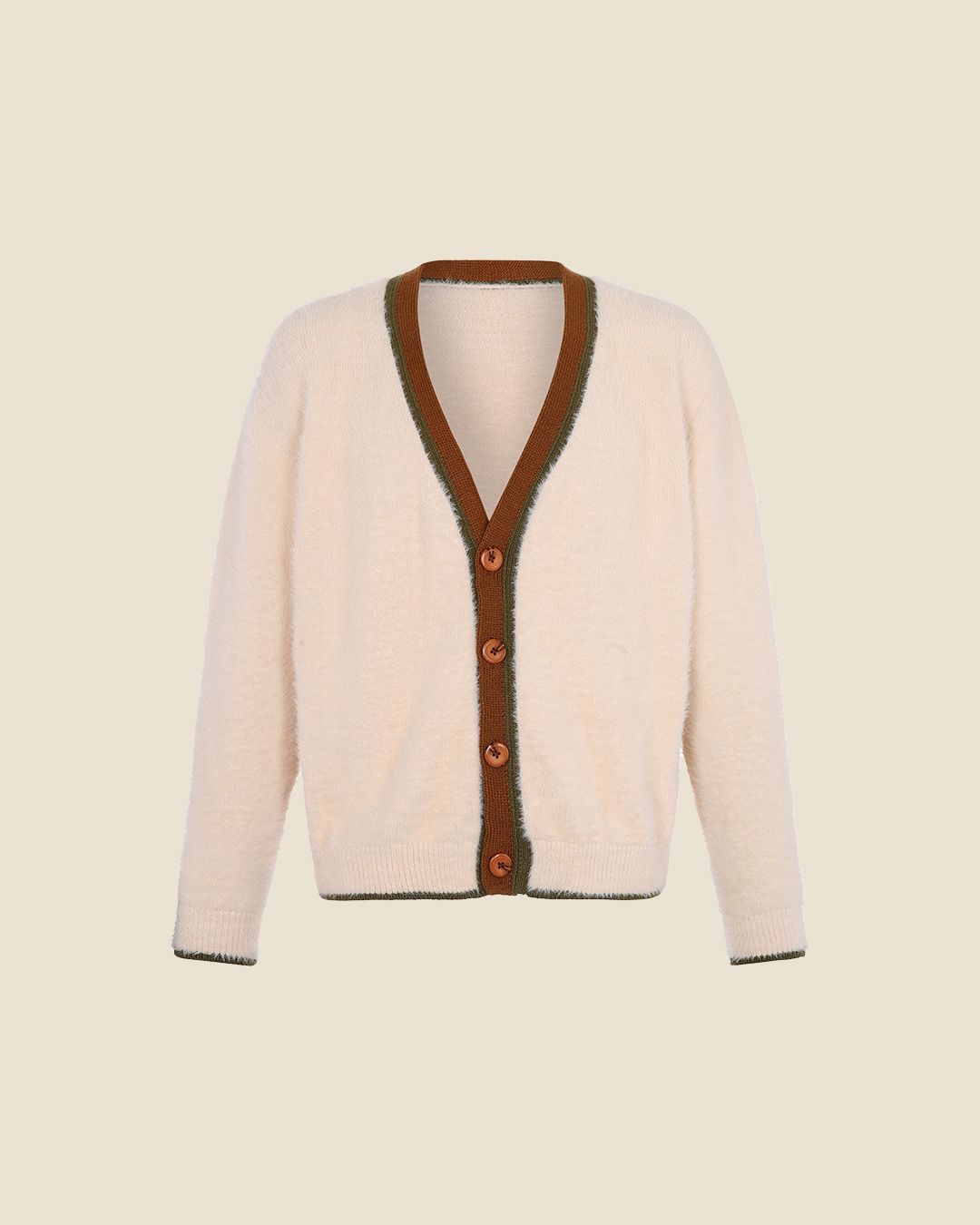 CARDIGAN - IVORY - Imagen 1