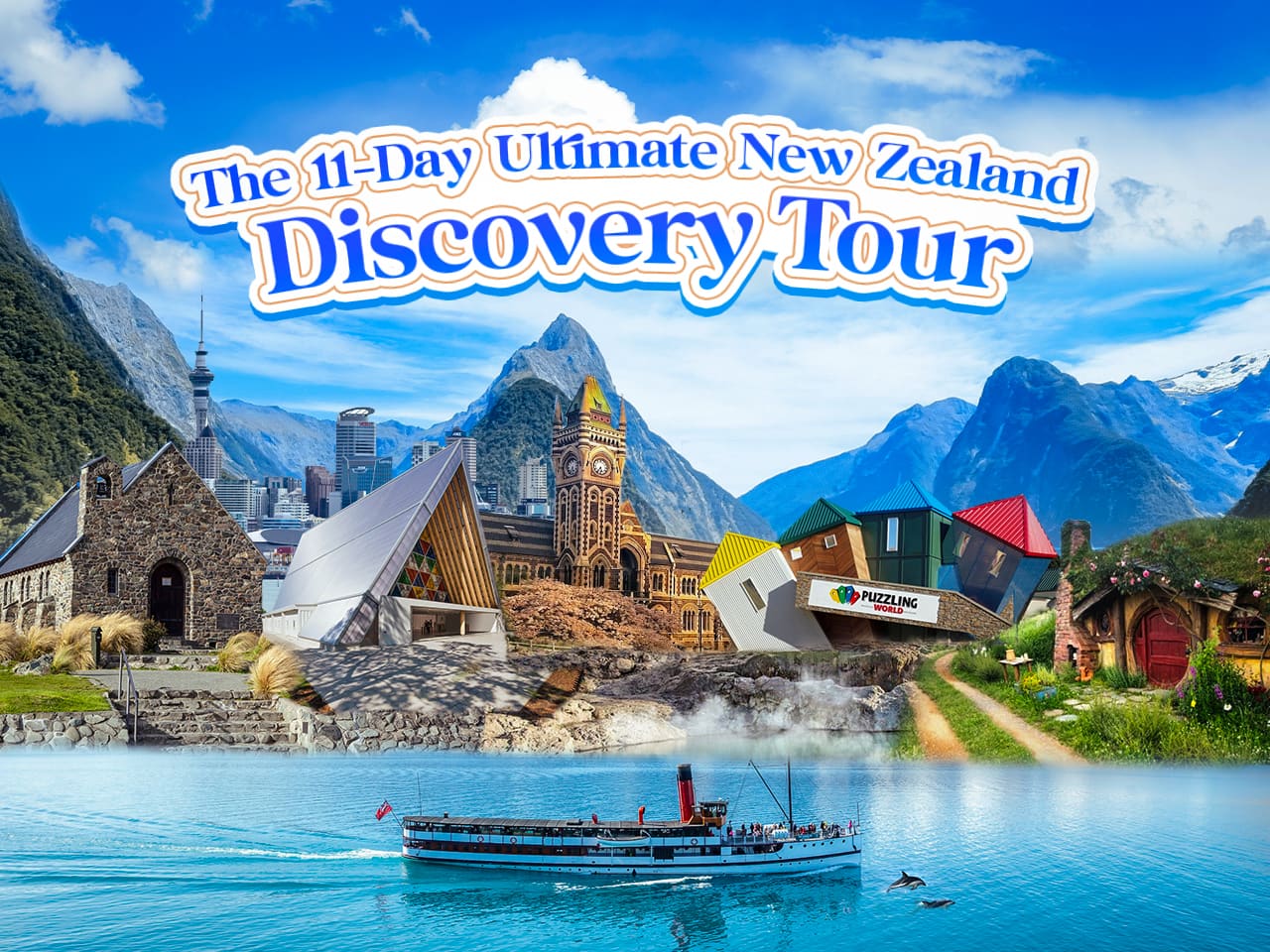 Image of New Zealand North and South Island Discovery Tour (11D9N)