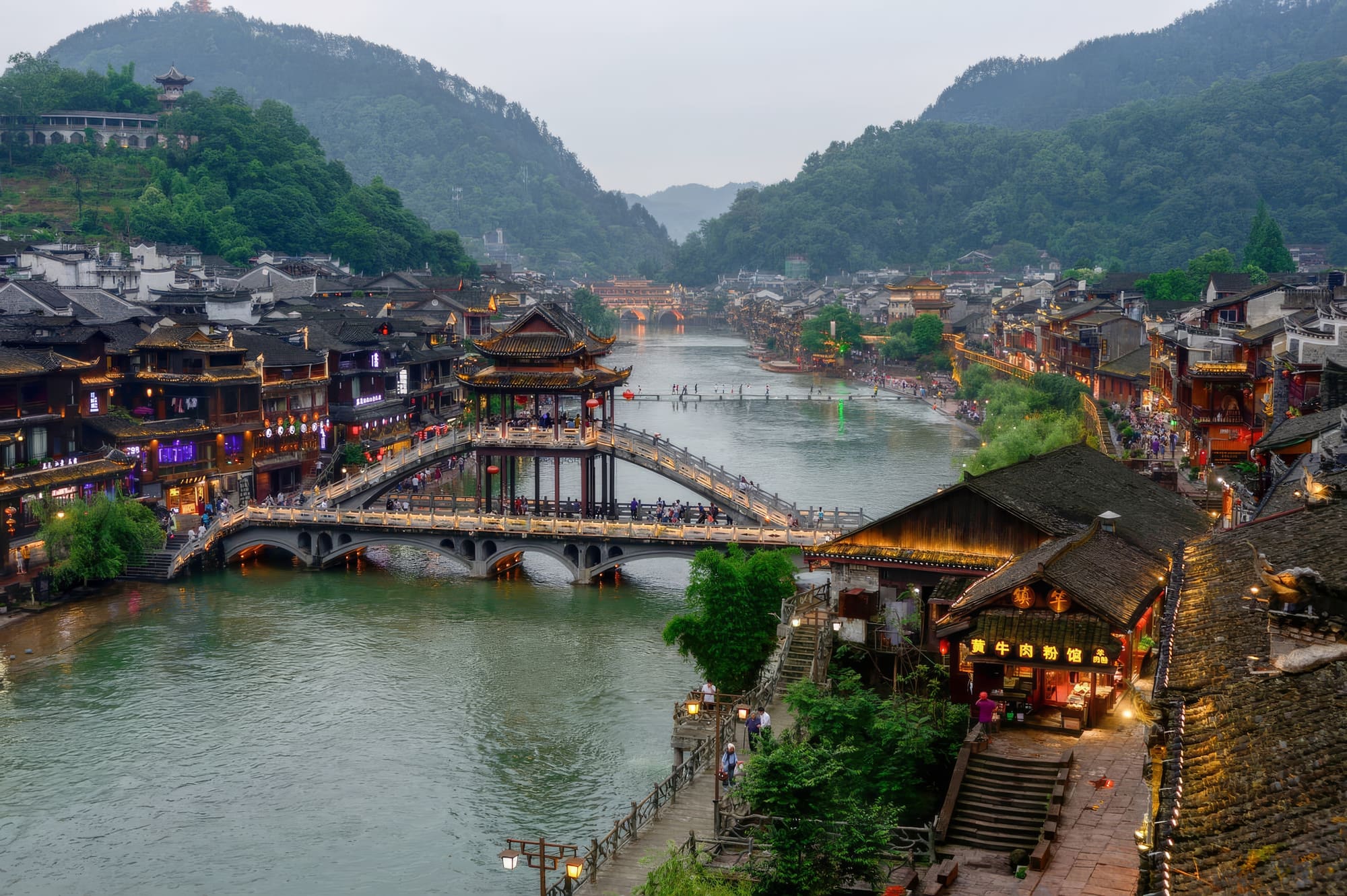 Phoenix to Zhangjiajie City
