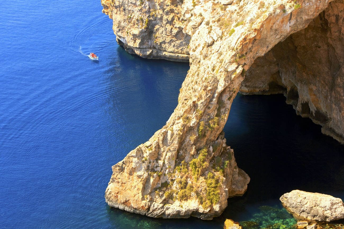 Blue Grotto & Cliffs — Natural Wonders & Sunset Views	