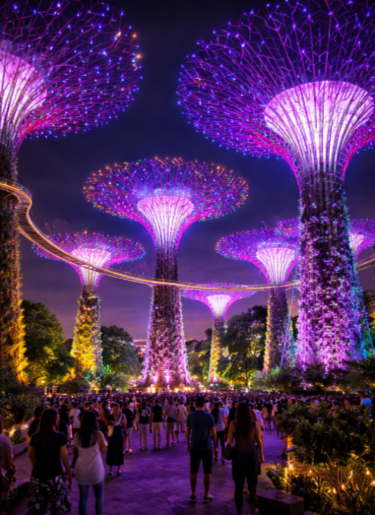 Gardens by the Bay Light Show