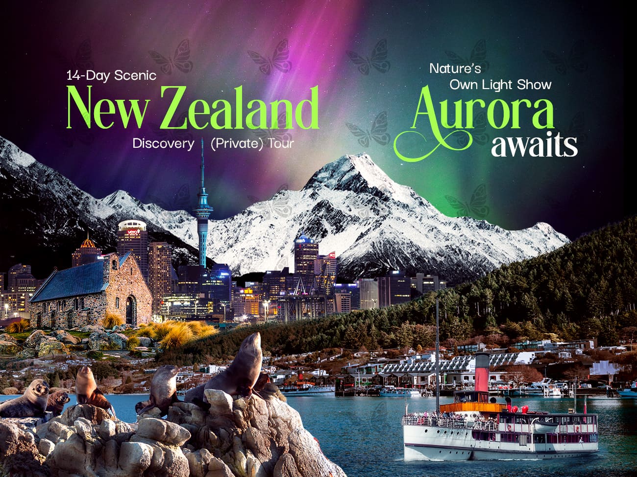 Image of Scenic New Zealand Discovery | Private Tour (14 Days)