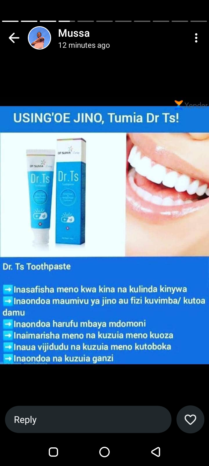 Dr TS Toothpaste  thumbnail 2