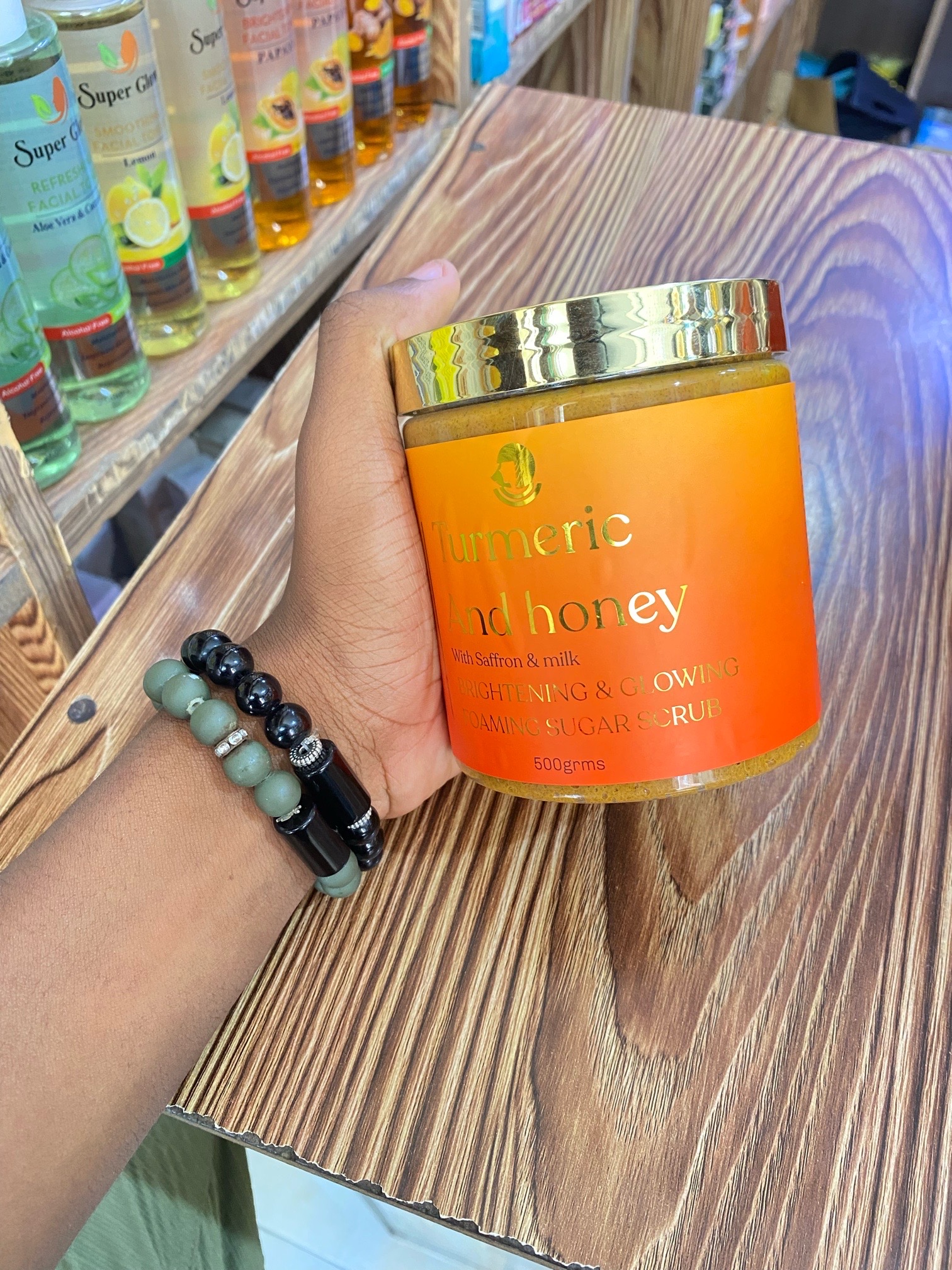 SCRUB (TURMERIC AND HONEY) thumbnail 3