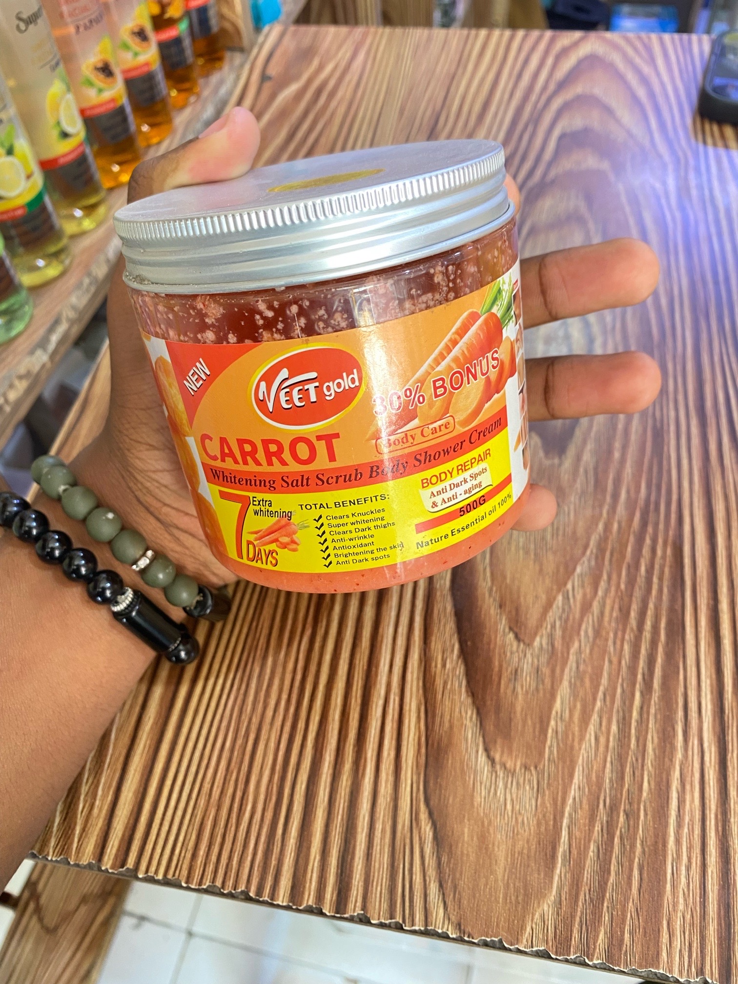 SCRUB (carrot scrub)