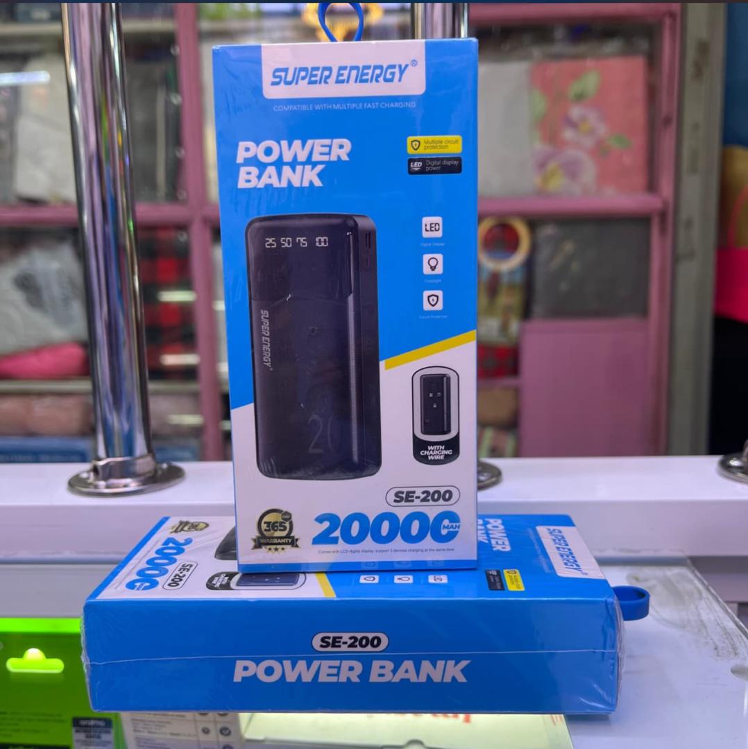 Name: Super Energy 20000mah
power bank - Image 1