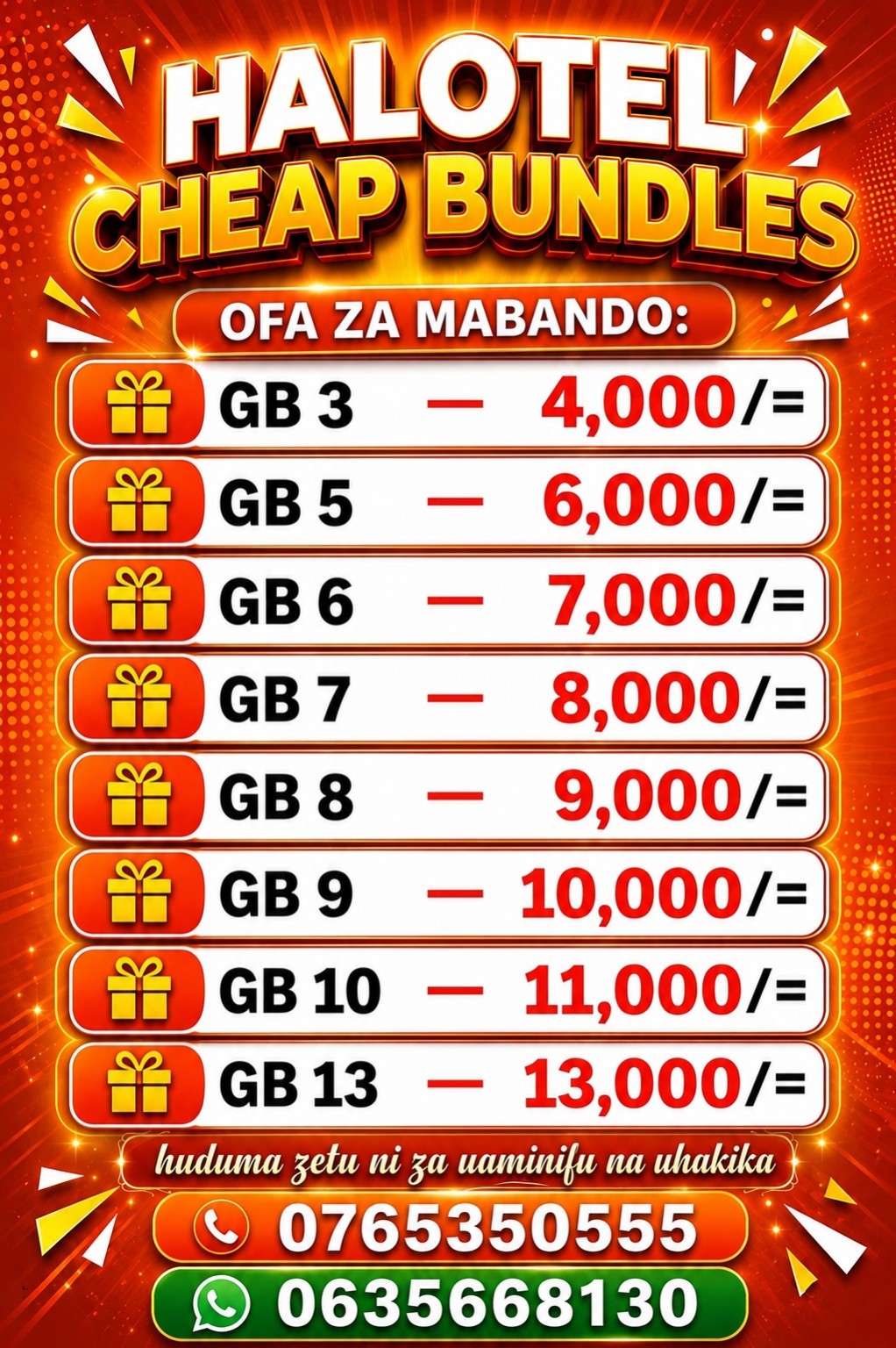 halotel cheap bundles  - Image 1
