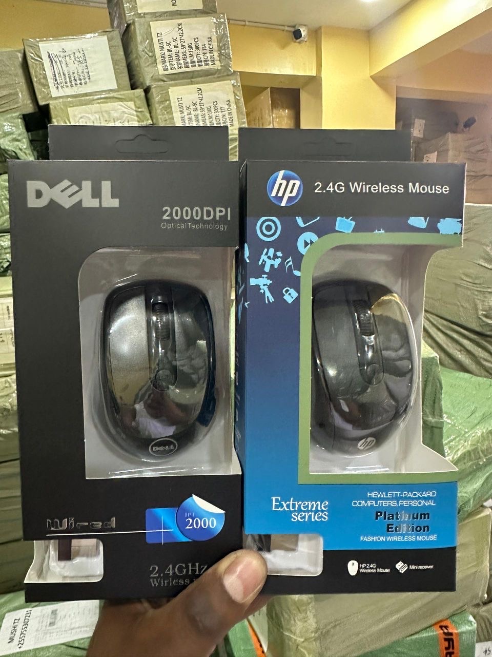 HP & Dell Wireless Mouse - Image 1
