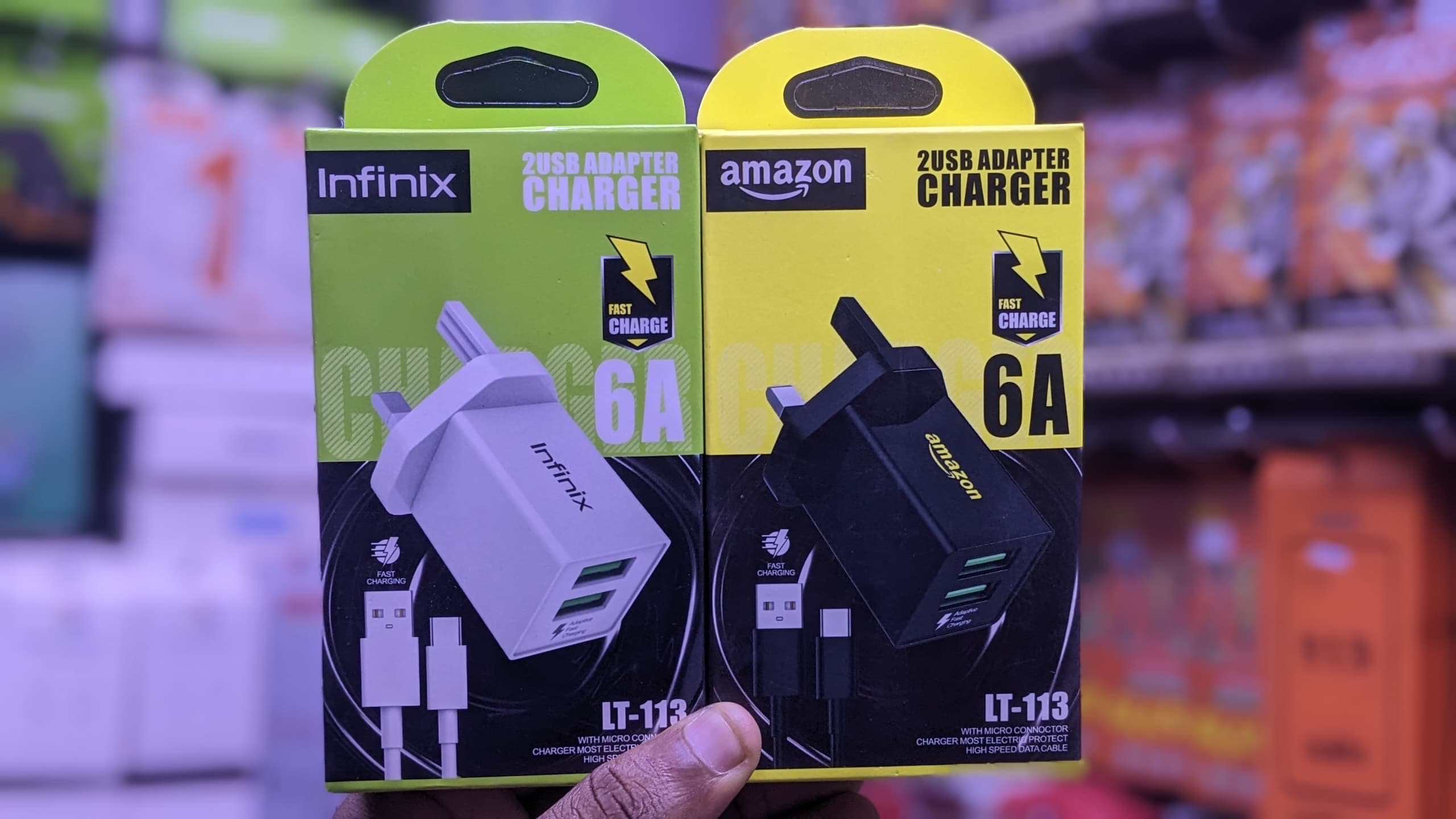  6A Dual USB Fast Charger (Infinix / Amazon – LT-113) - Image 1