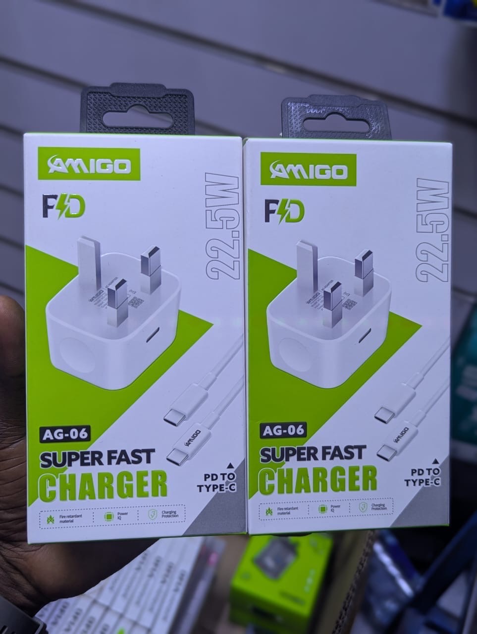 AMIGO Charger (Type C–C, 22.5W): - Image 1