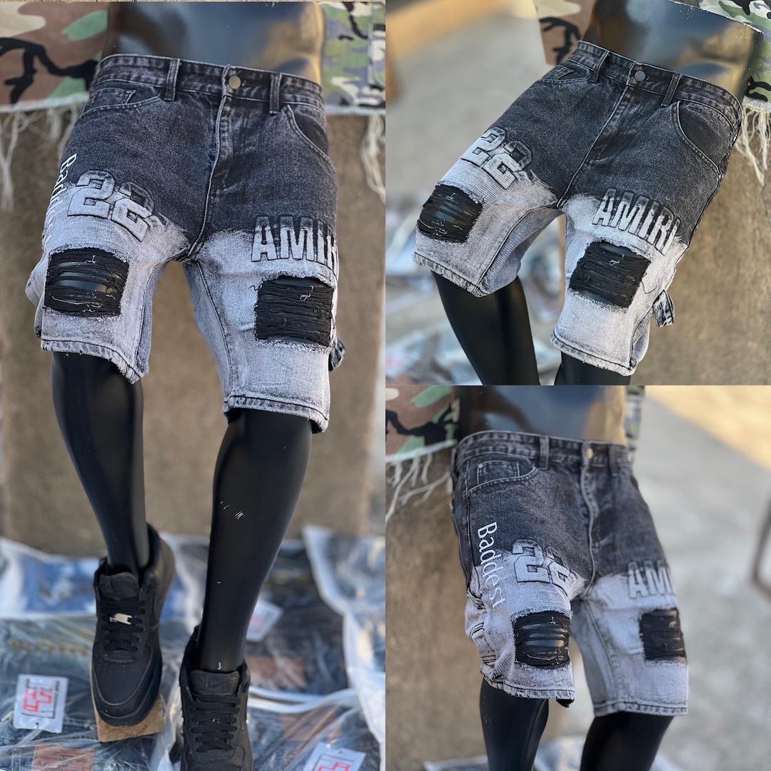 Trendy Jeans Shorts - Image 1