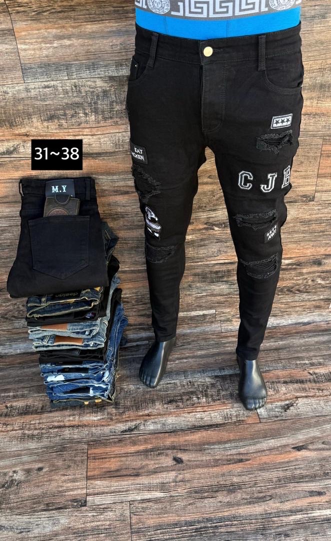 Stylish Stitched Jeans thumbnail 3